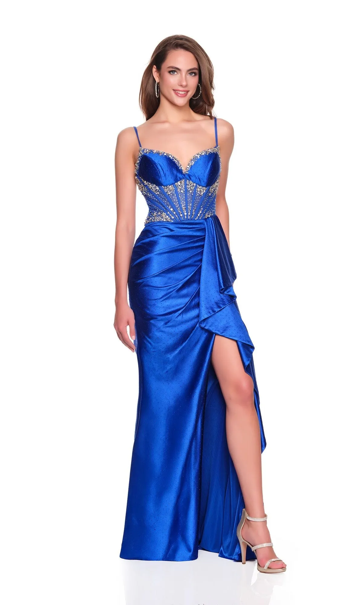 Long Prom Dress: Dave and Johnny 12754 sold by PromGirl