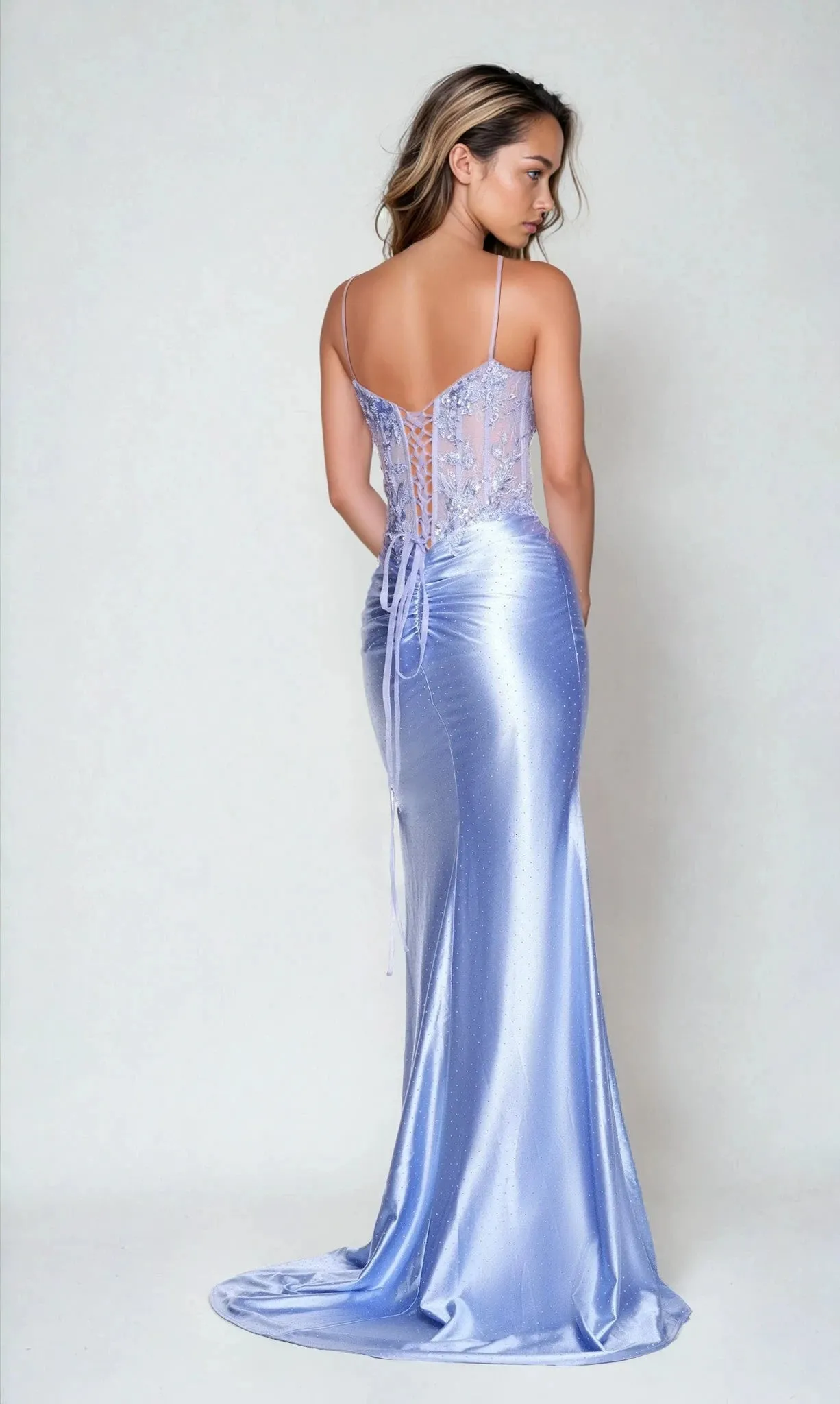 Long Prom Dress: Dave and Johnny 12750 sold by PromGirl product image thumbnail 2