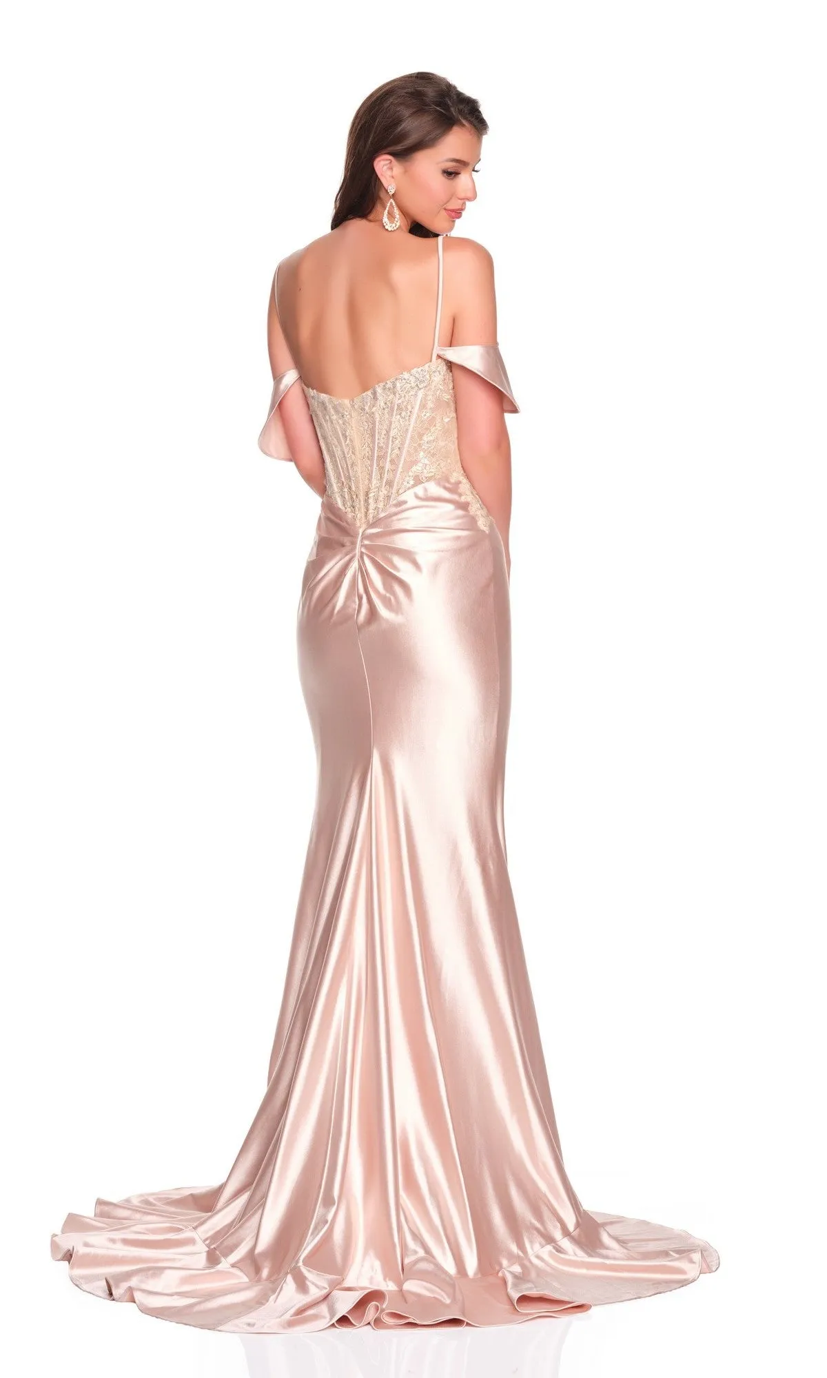 Long Prom Dress: Dave and Johnny 12718 sold by PromGirl product image thumbnail 2
