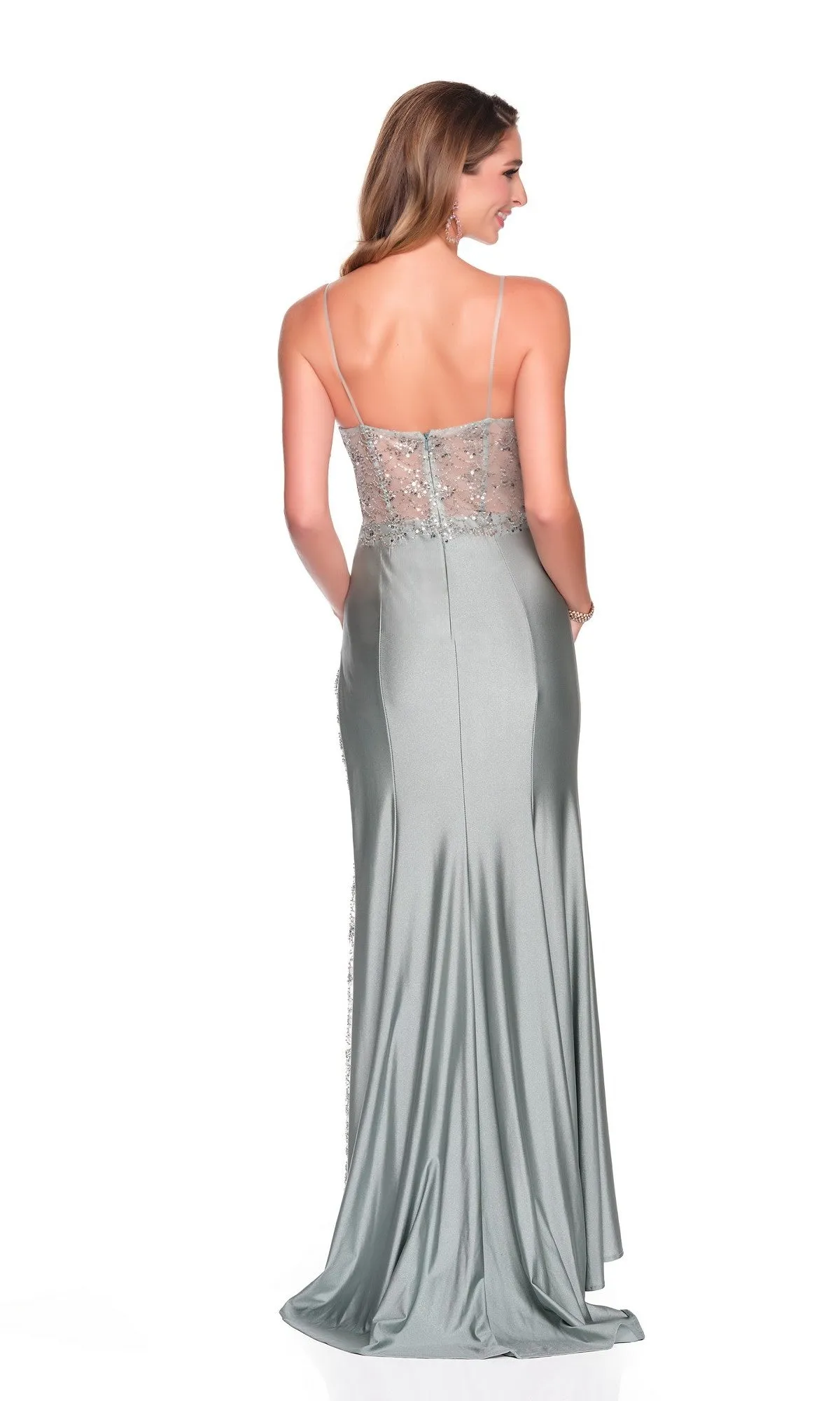 Long Prom Dress: Dave and Johnny 12715 sold by PromGirl product image thumbnail 2