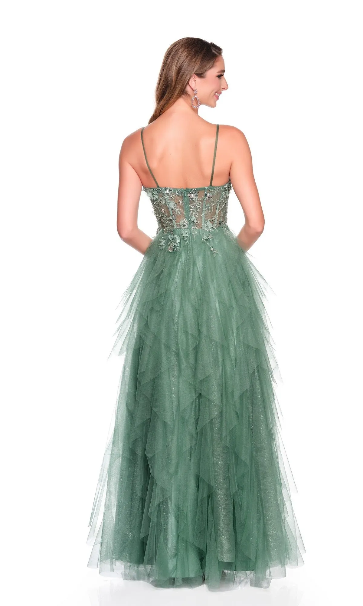 Long Prom Dress: Dave and Johnny 12705 sold by PromGirl product image thumbnail 2