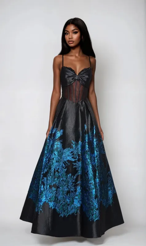 Long Prom Dress: Dave and Johnny 12702 sold by PromGirl