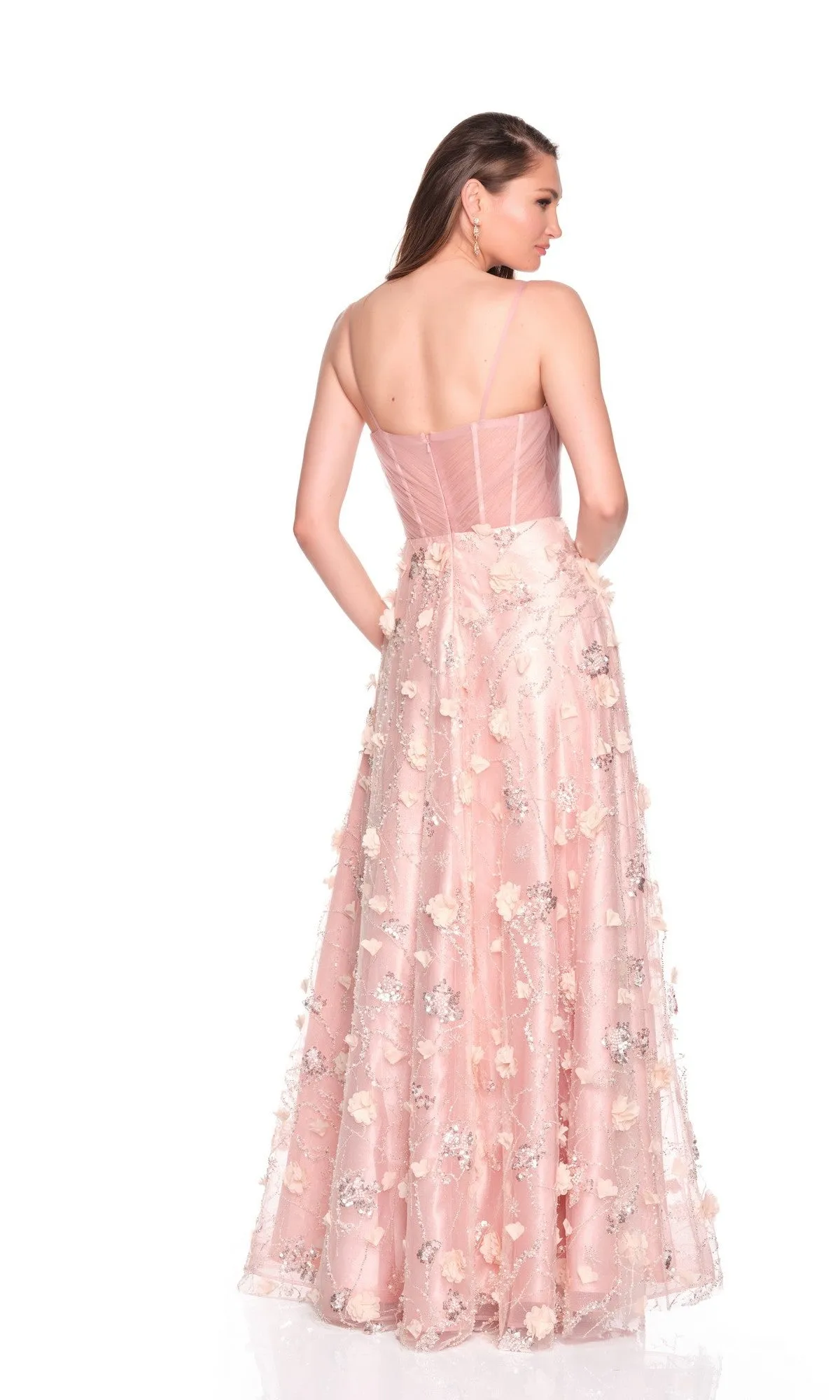 Long Prom Dress: Dave and Johnny 12700 sold by PromGirl product image thumbnail 2