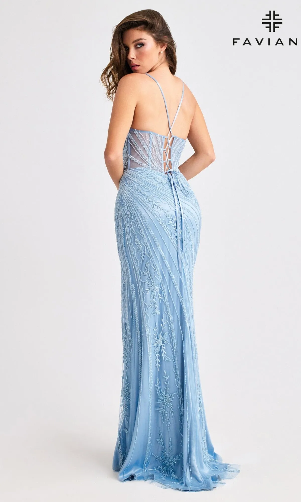 Long Prom Dress: Faviana 11409 sold by PromGirl product image thumbnail 5