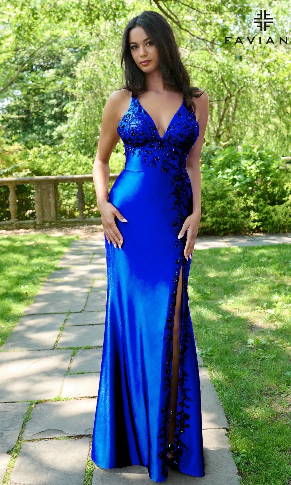 Long Prom Dress: Faviana 11405 sold by PromGirl product image thumbnail 3