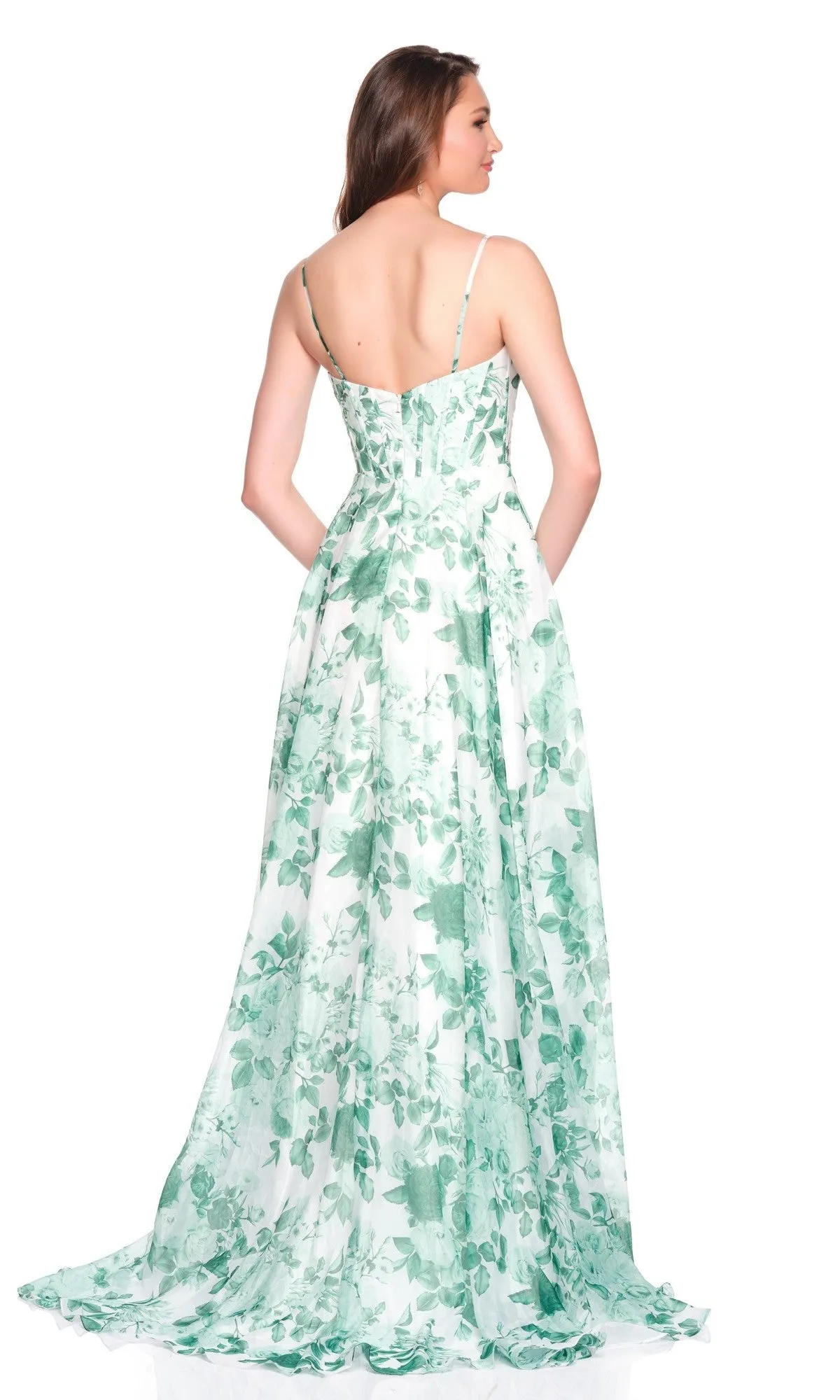 Long Prom Dress: Dave and Johnny 12694 sold by PromGirl product image thumbnail 2