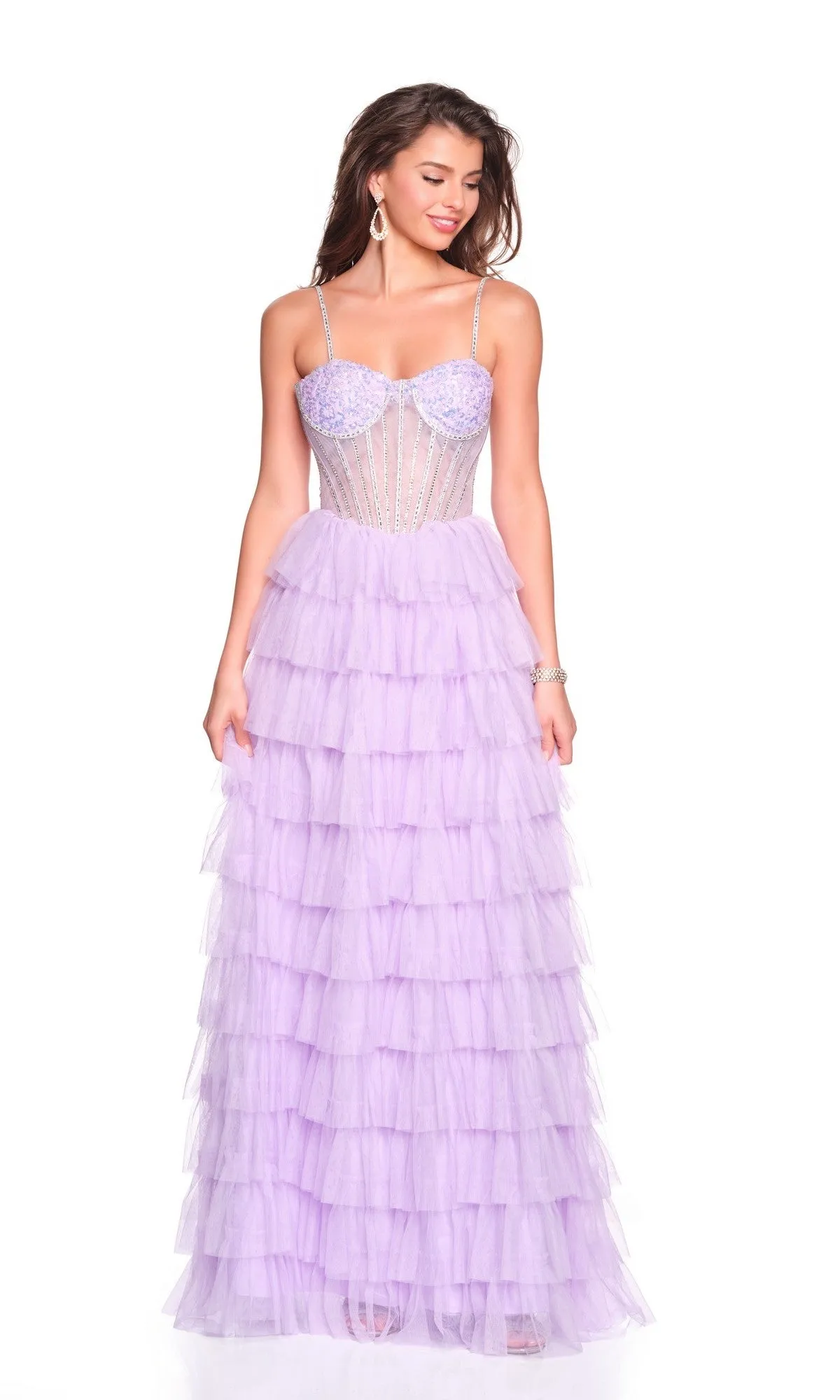 Long Prom Dress: Dave and Johnny 12690 sold by PromGirl
