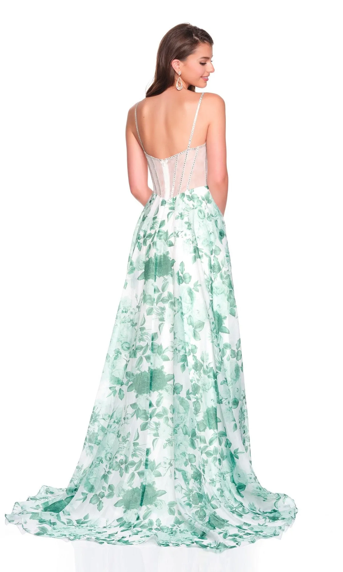 Long Prom Dress: Dave and Johnny 12686 sold by PromGirl product image thumbnail 2