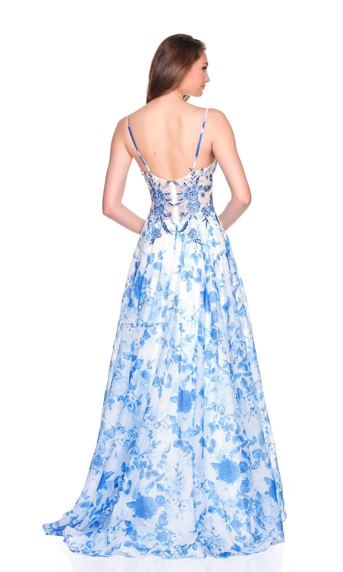 Long Prom Dress: Dave and Johnny 12684 sold by PromGirl product image thumbnail 2