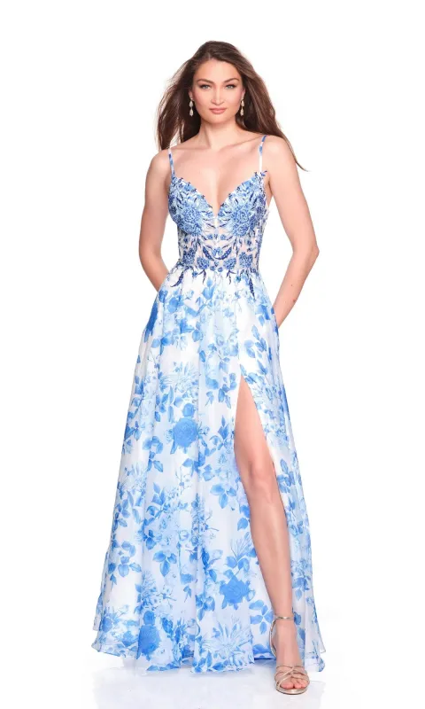 Long Prom Dress: Dave and Johnny 12684 sold by PromGirl