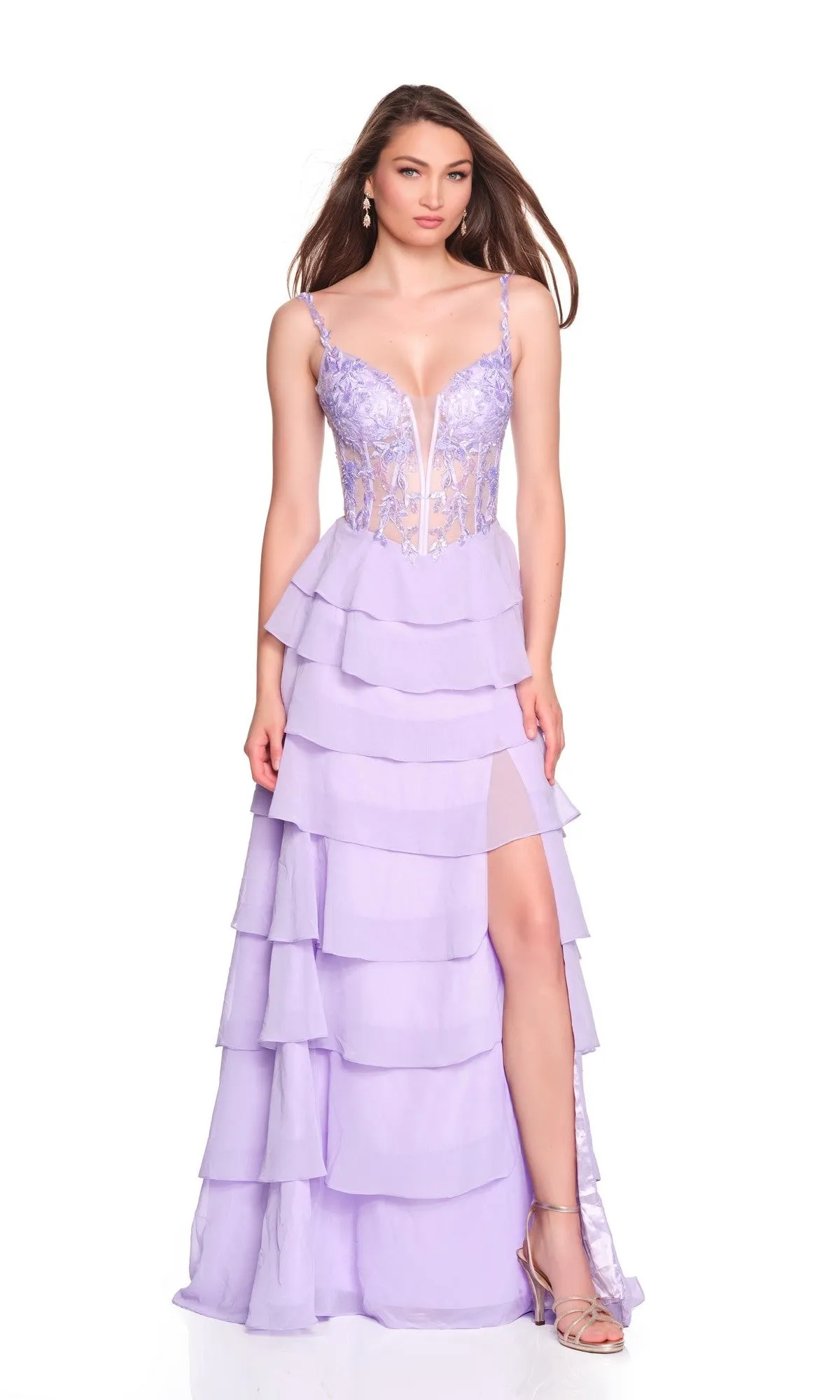 Long Prom Dress: Dave and Johnny 12680 sold by PromGirl