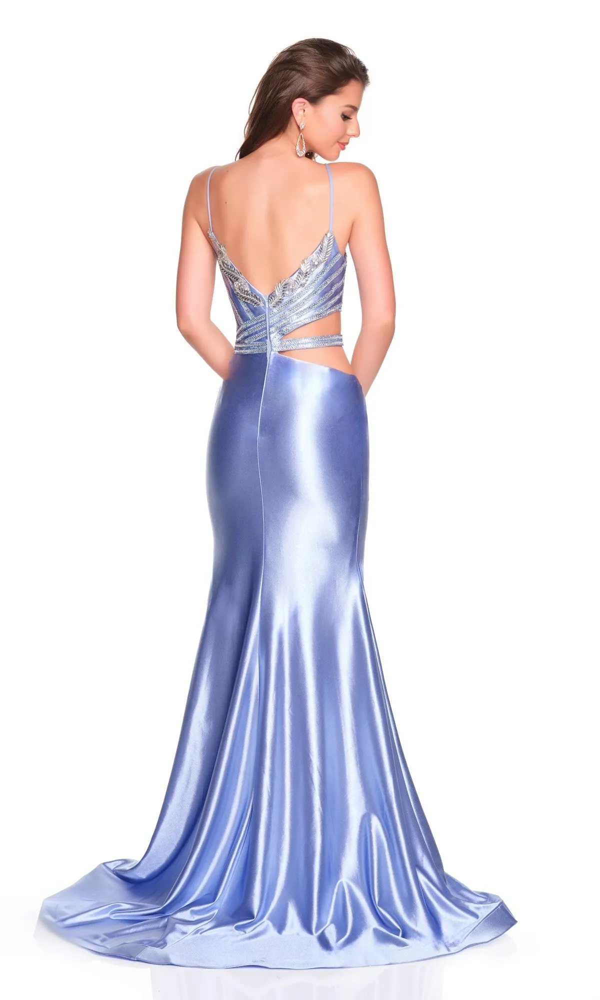 Long Prom Dress: Dave and Johnny 12676 sold by PromGirl product image thumbnail 2