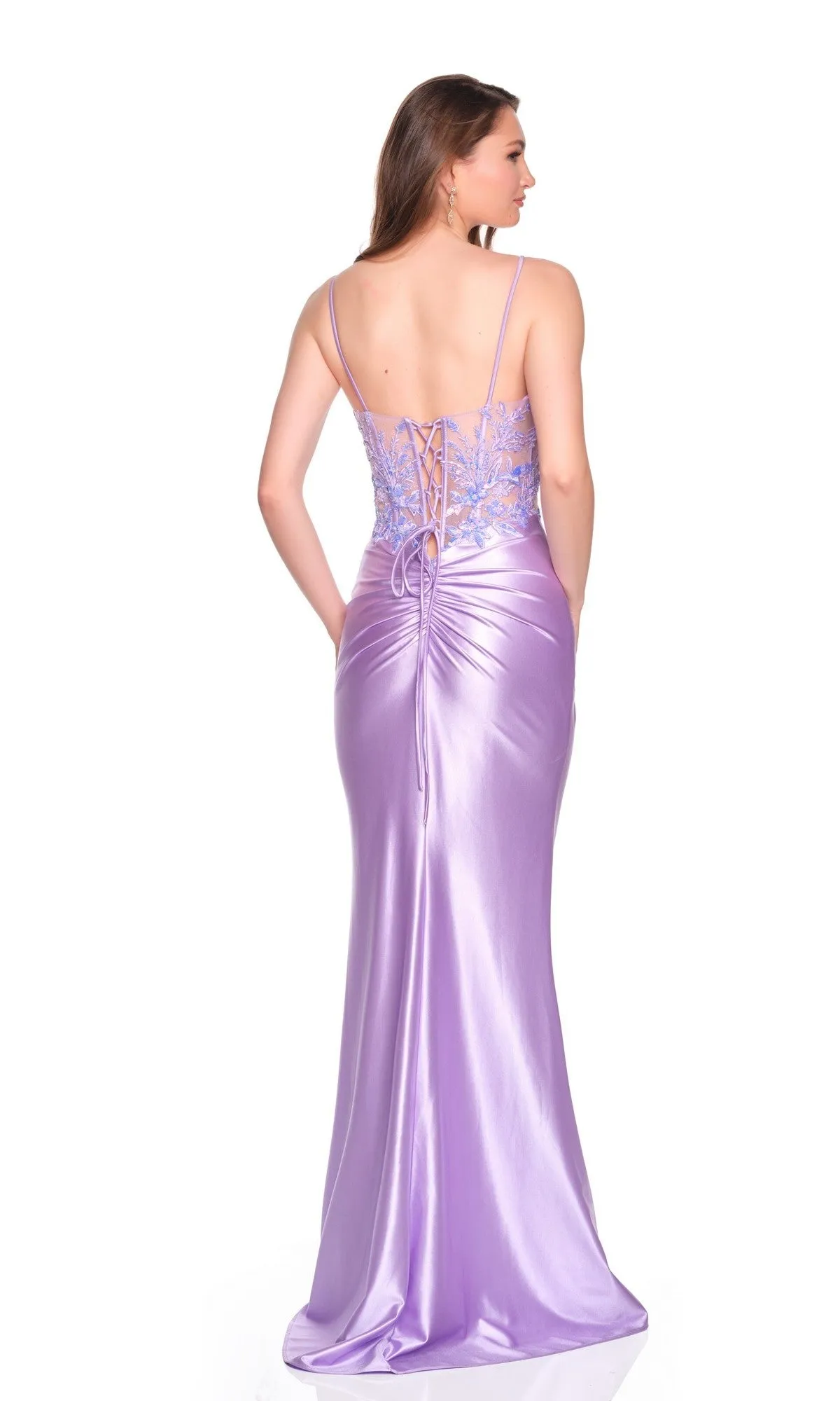 Long Prom Dress: Dave and Johnny 12673 sold by PromGirl product image thumbnail 2