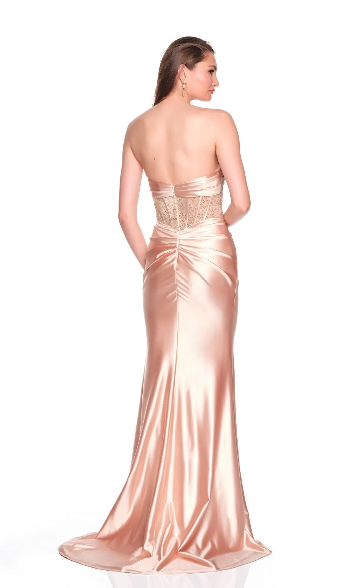 Long Prom Dress: Dave and Johnny 12670 sold by PromGirl product image thumbnail 2
