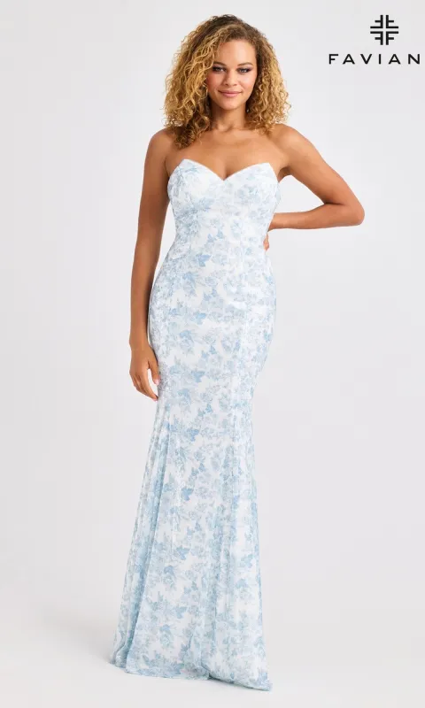 Long Prom Dress: Faviana 11441 sold by PromGirl