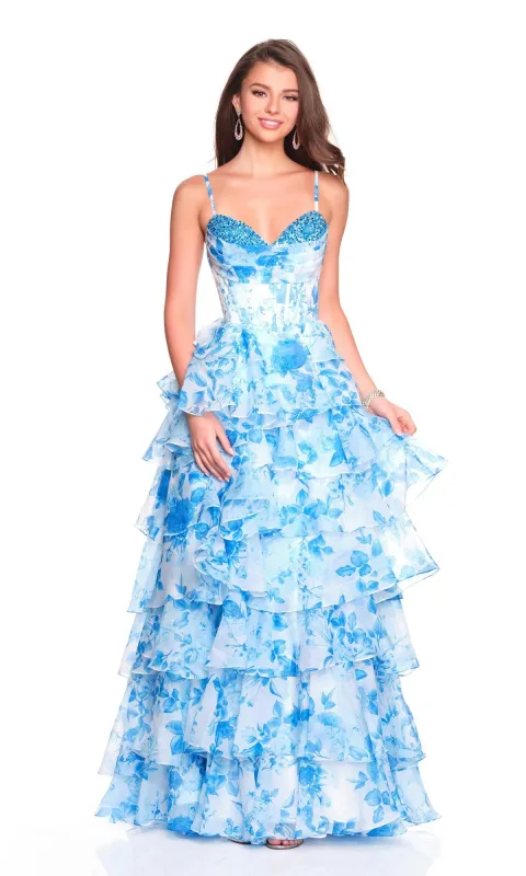 Long Prom Dress: Dave and Johnny 12809 sold by PromGirl
