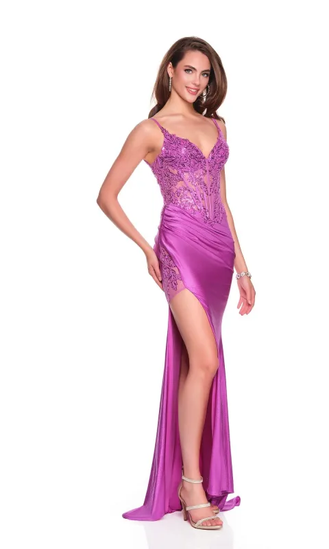 Long Prom Dress: Dave and Johnny 12770 sold by PromGirl