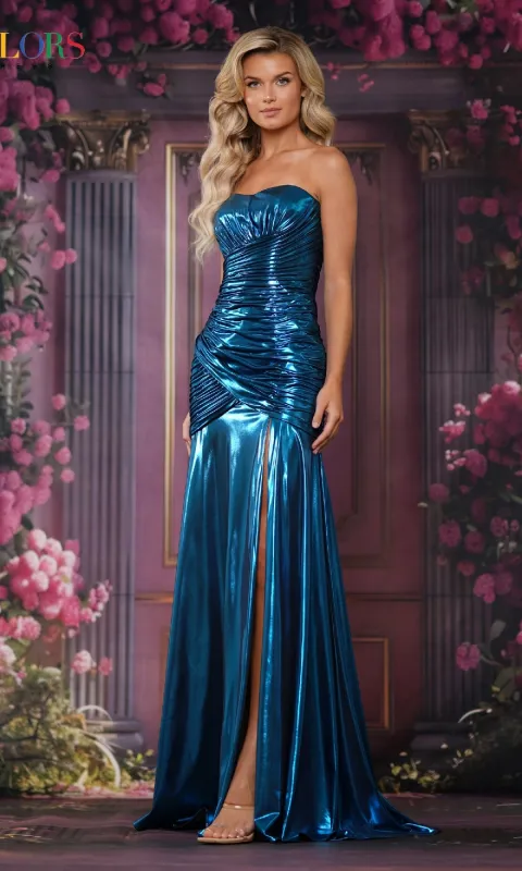 Long Prom Dress: Colors Dress 3873 sold by PromGirl
