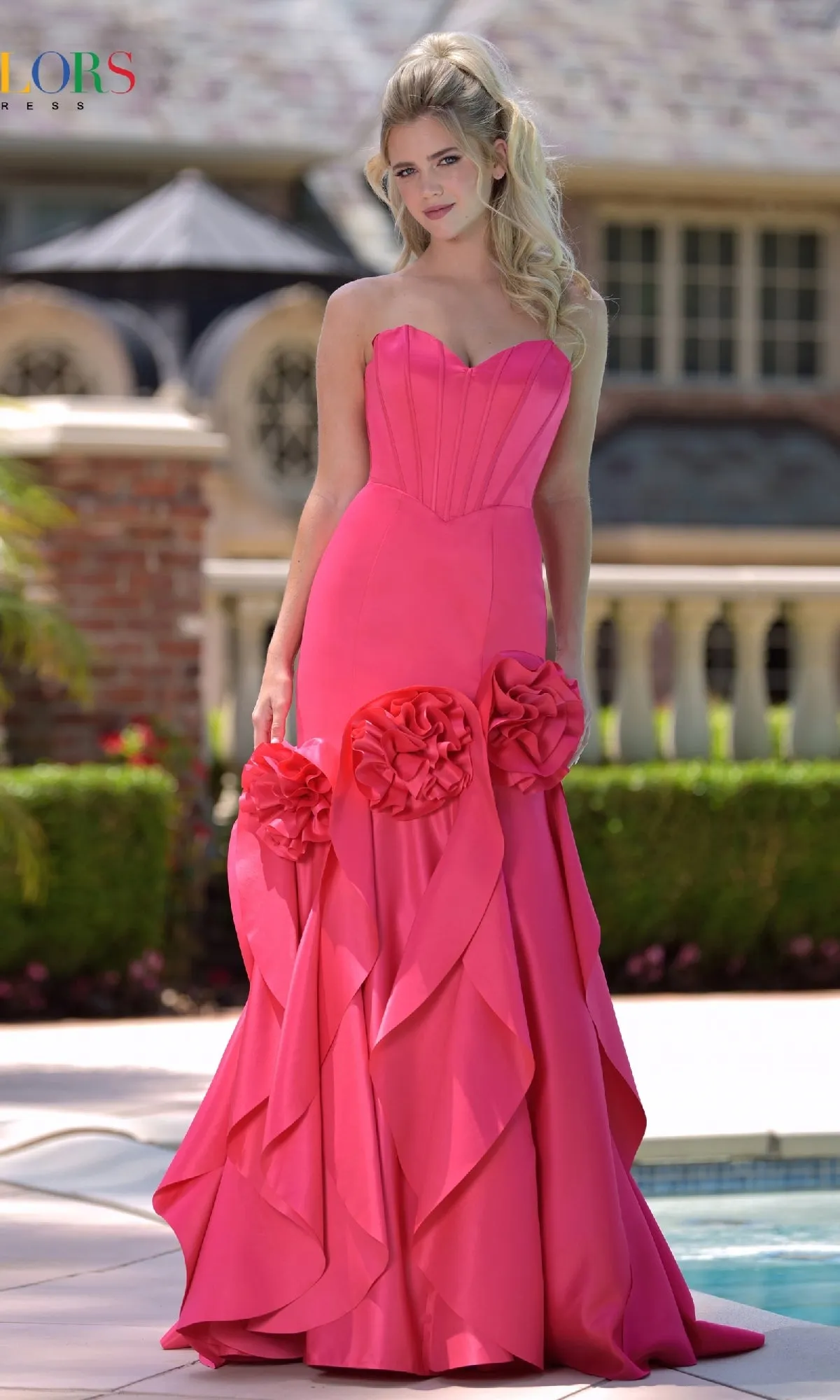 Long Prom Dress: Colors Dress 3880 sold by PromGirl product image thumbnail 3