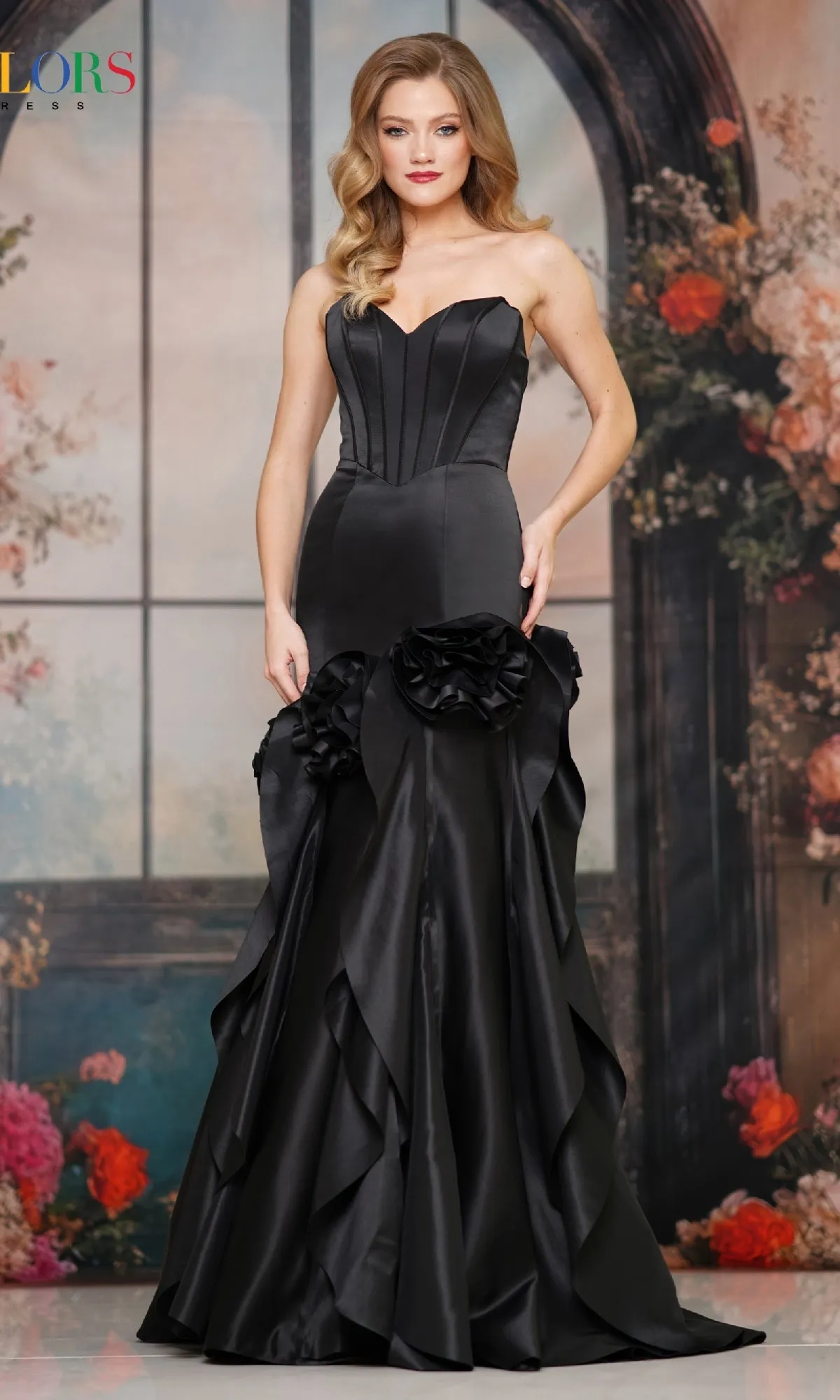 Long Prom Dress: Colors Dress 3880 sold by PromGirl product image thumbnail 4