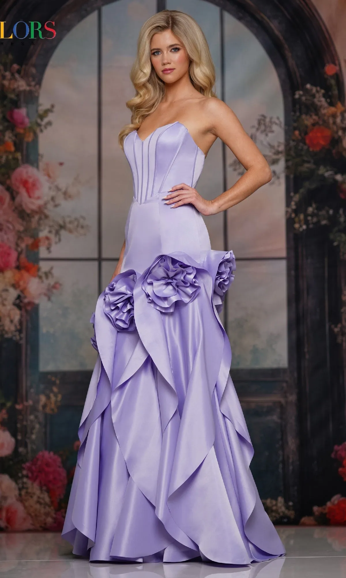 Long Prom Dress: Colors Dress 3880 sold by PromGirl