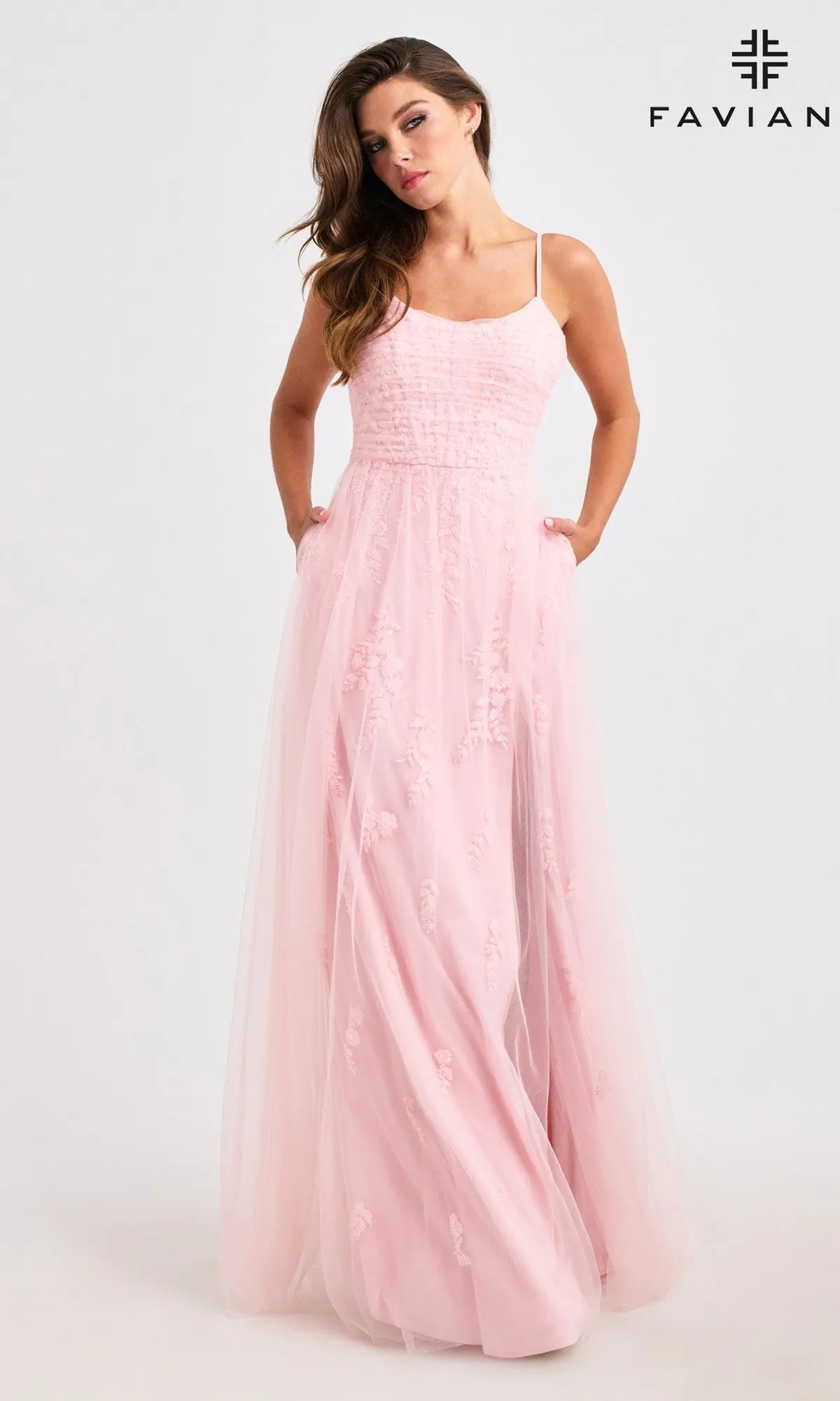 Long Prom Dress: Faviana 11471 sold by PromGirl product image thumbnail 5
