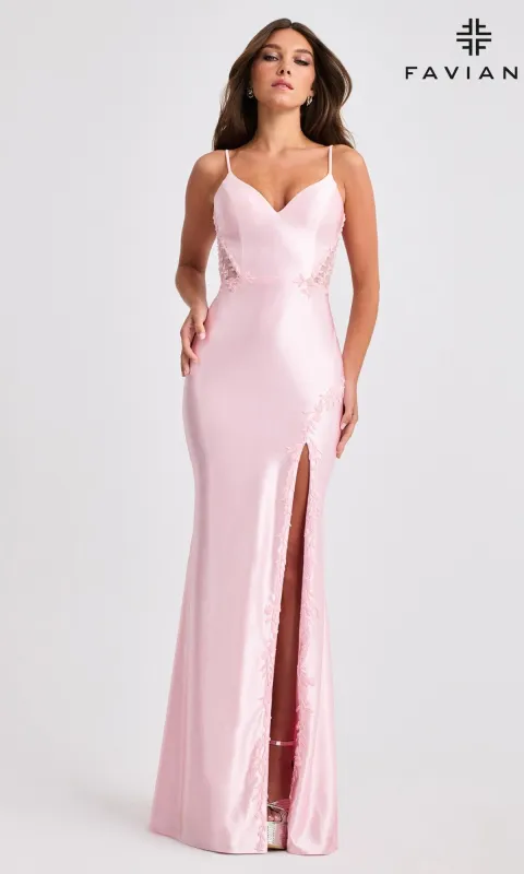 Long Prom Dress: Faviana 11466 sold by PromGirl