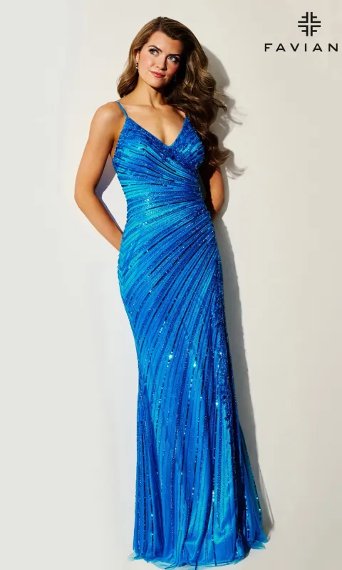 Long Prom Dress: Faviana 11462 sold by PromGirl
