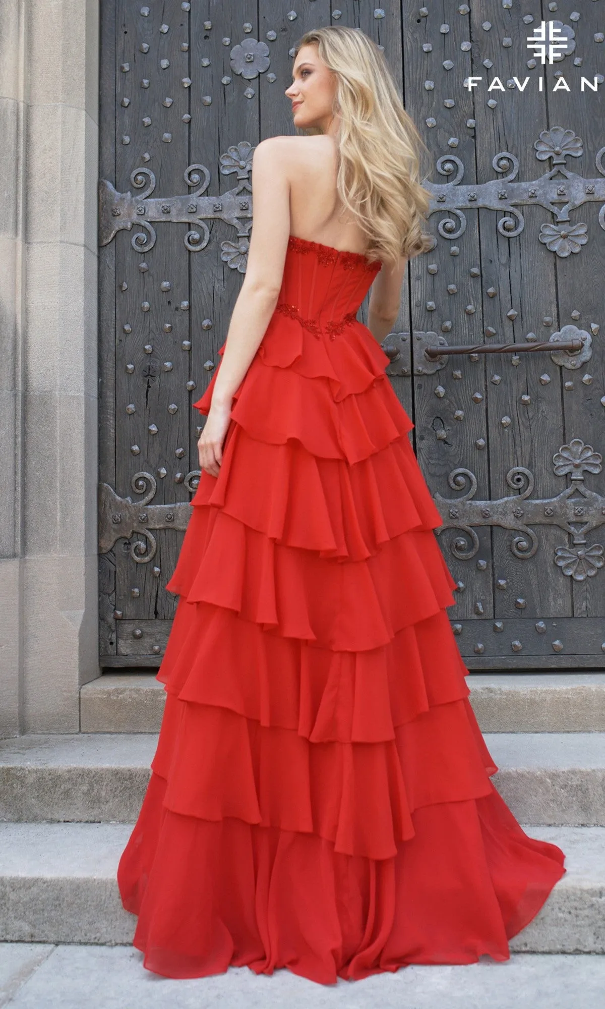 Long Prom Dress: Faviana 11460 sold by PromGirl product image thumbnail 3