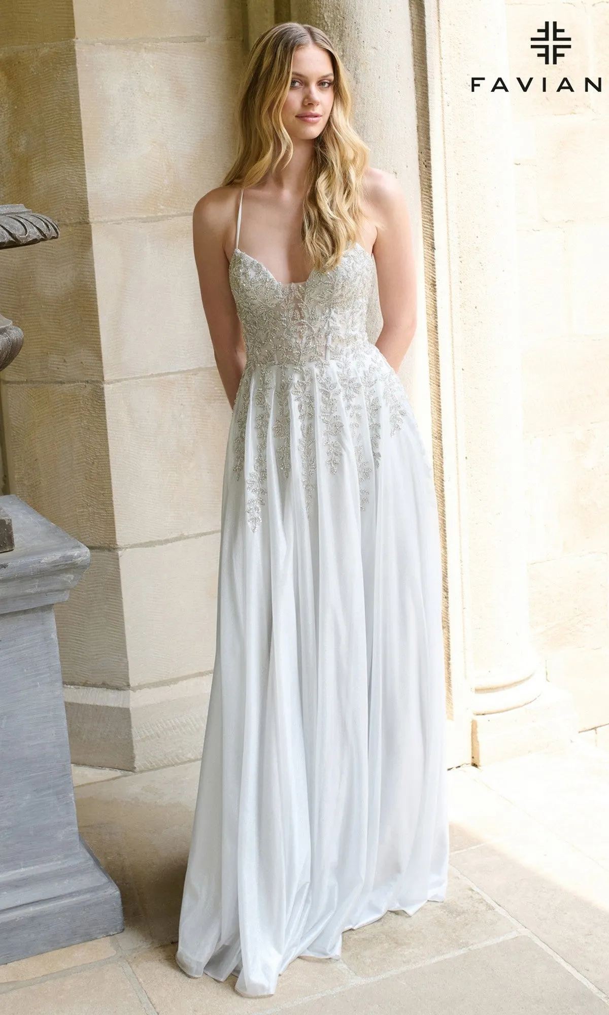 Long Prom Dress: Faviana 11449 sold by PromGirl product image thumbnail 4