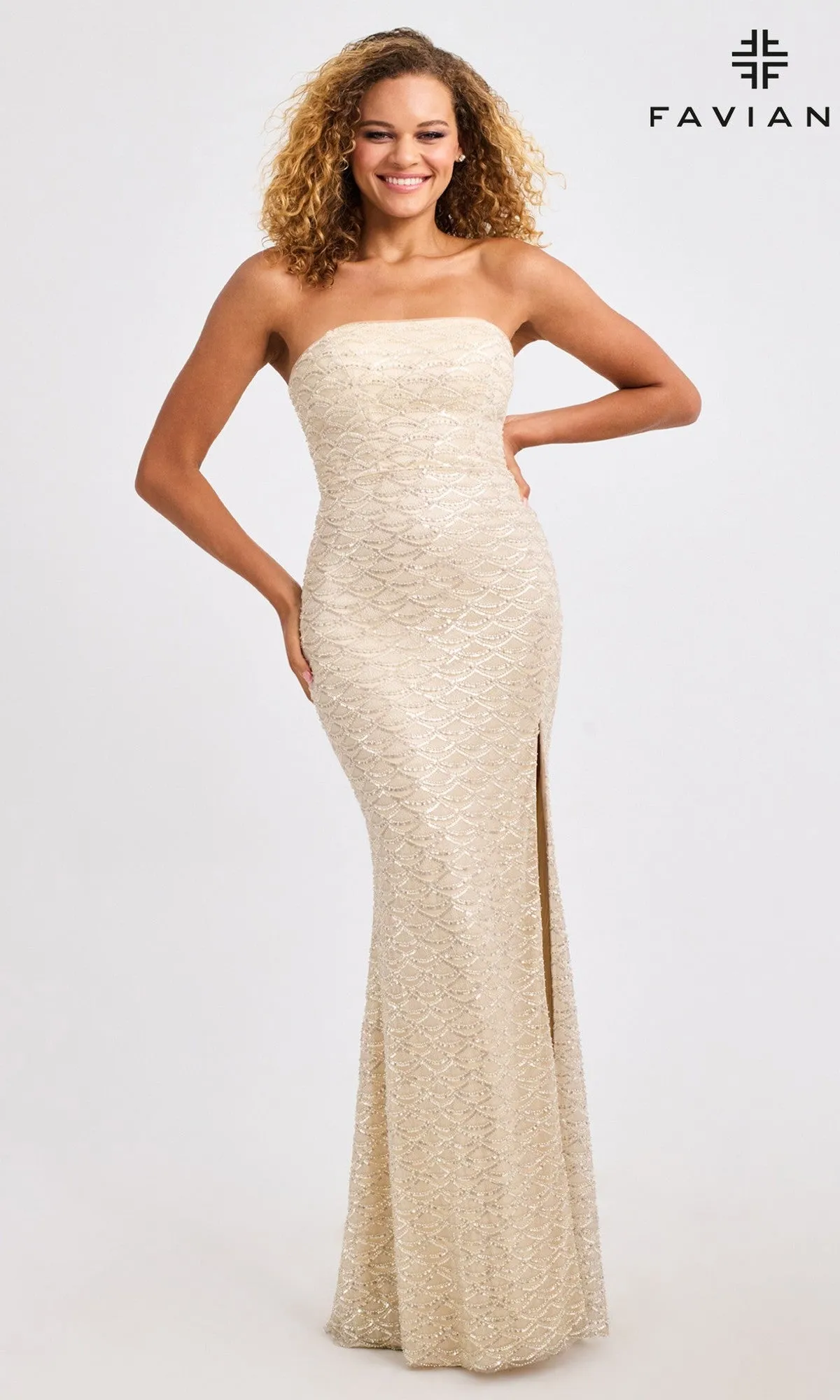 Long Prom Dress: Faviana 11446 sold by PromGirl product image thumbnail 4