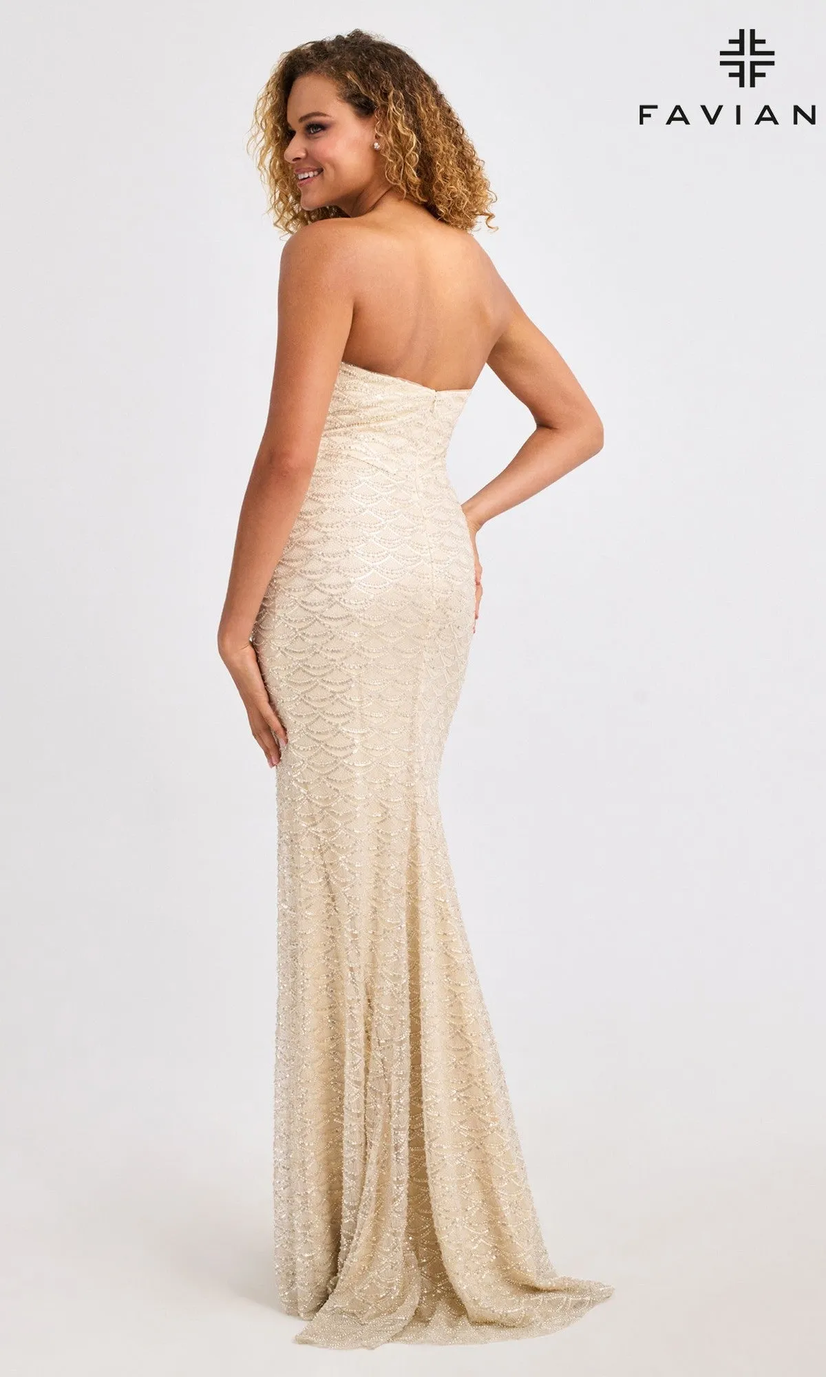 Long Prom Dress: Faviana 11446 sold by PromGirl product image thumbnail 2