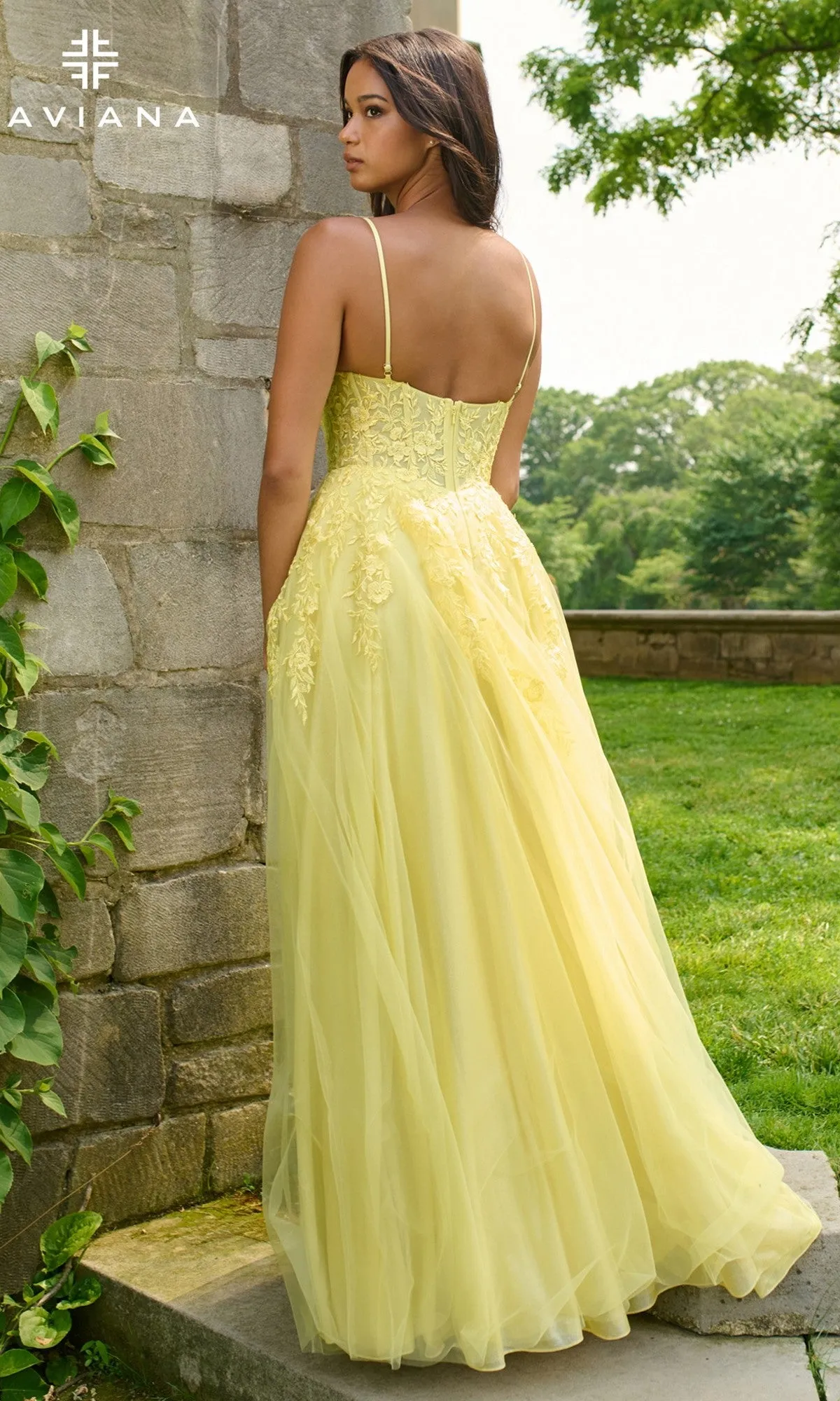 Embroidered Long Prom Ball Gown: Faviana 11438 sold by PromGirl product image thumbnail 2