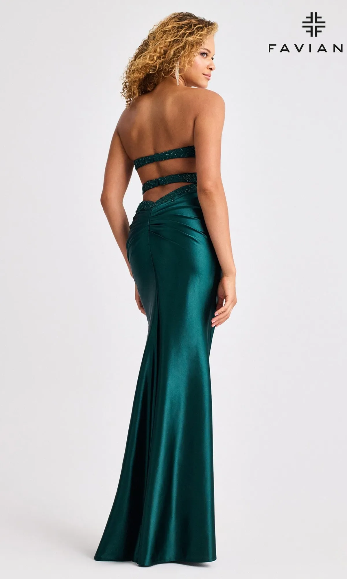 Long Prom Dress: Faviana 11429 sold by PromGirl product image thumbnail 2