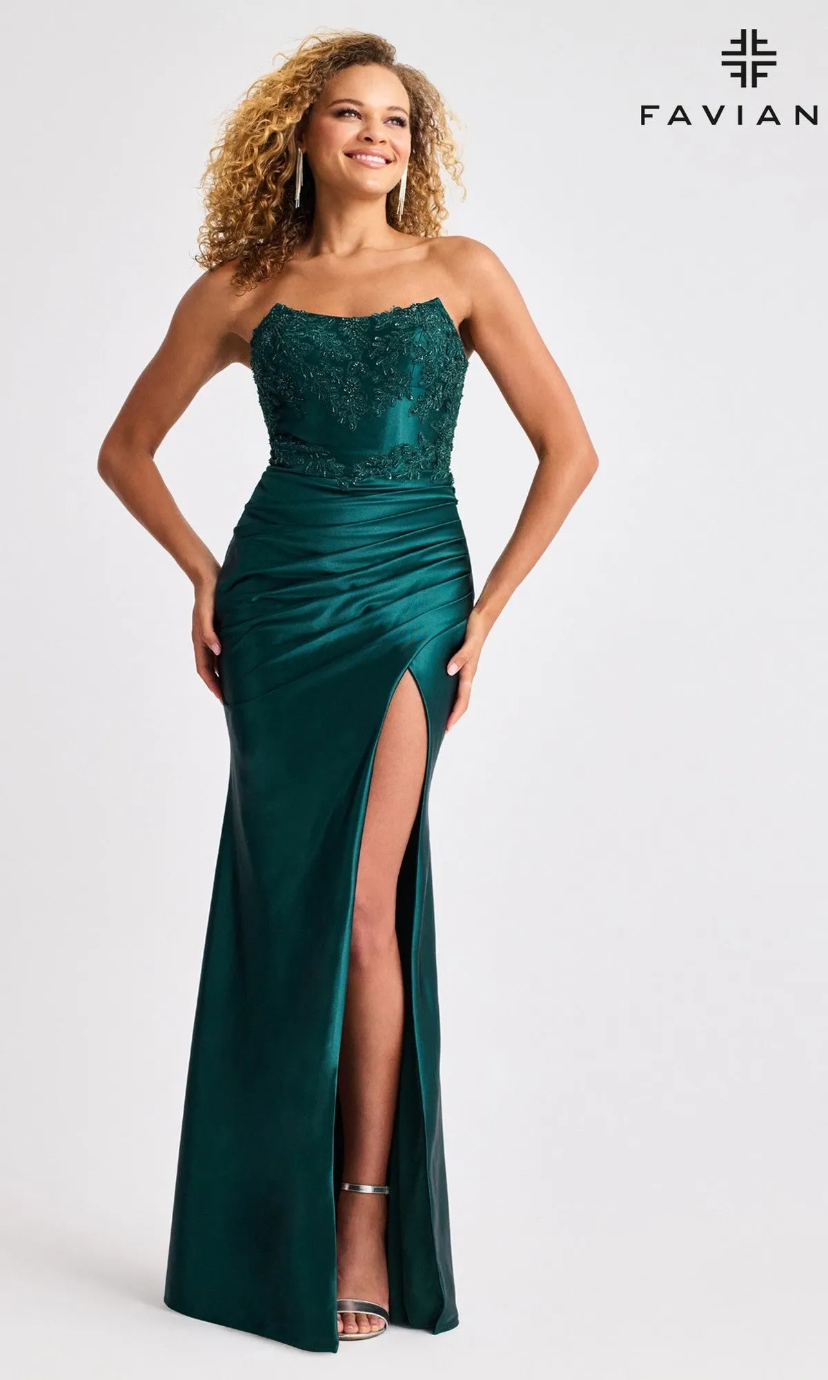 Long Prom Dress: Faviana 11429 sold by PromGirl product image thumbnail 3