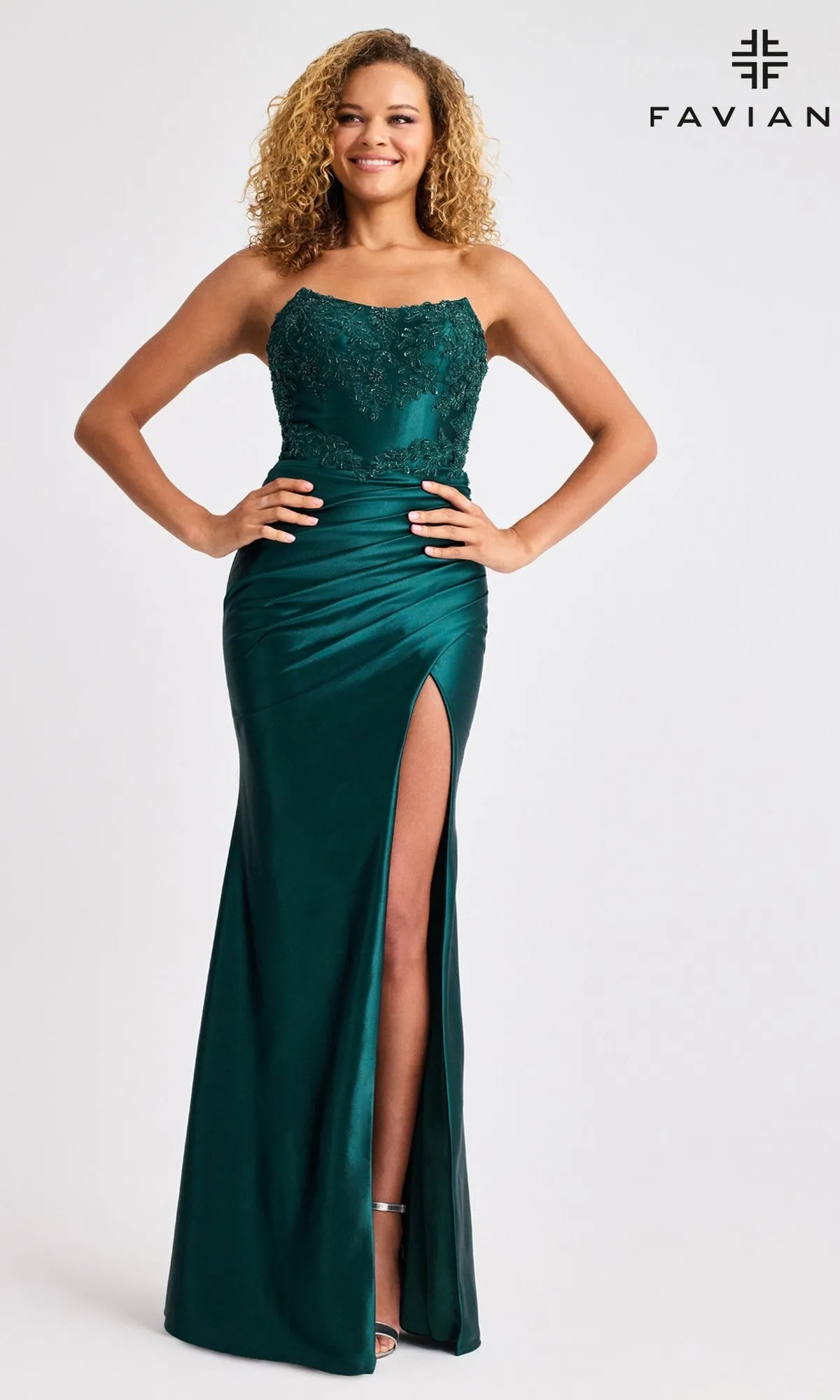 Long Prom Dress: Faviana 11429 sold by PromGirl