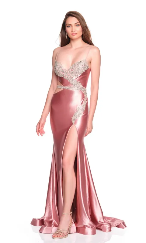 Long Prom Dress: Dave and Johnny 12911 sold by PromGirl