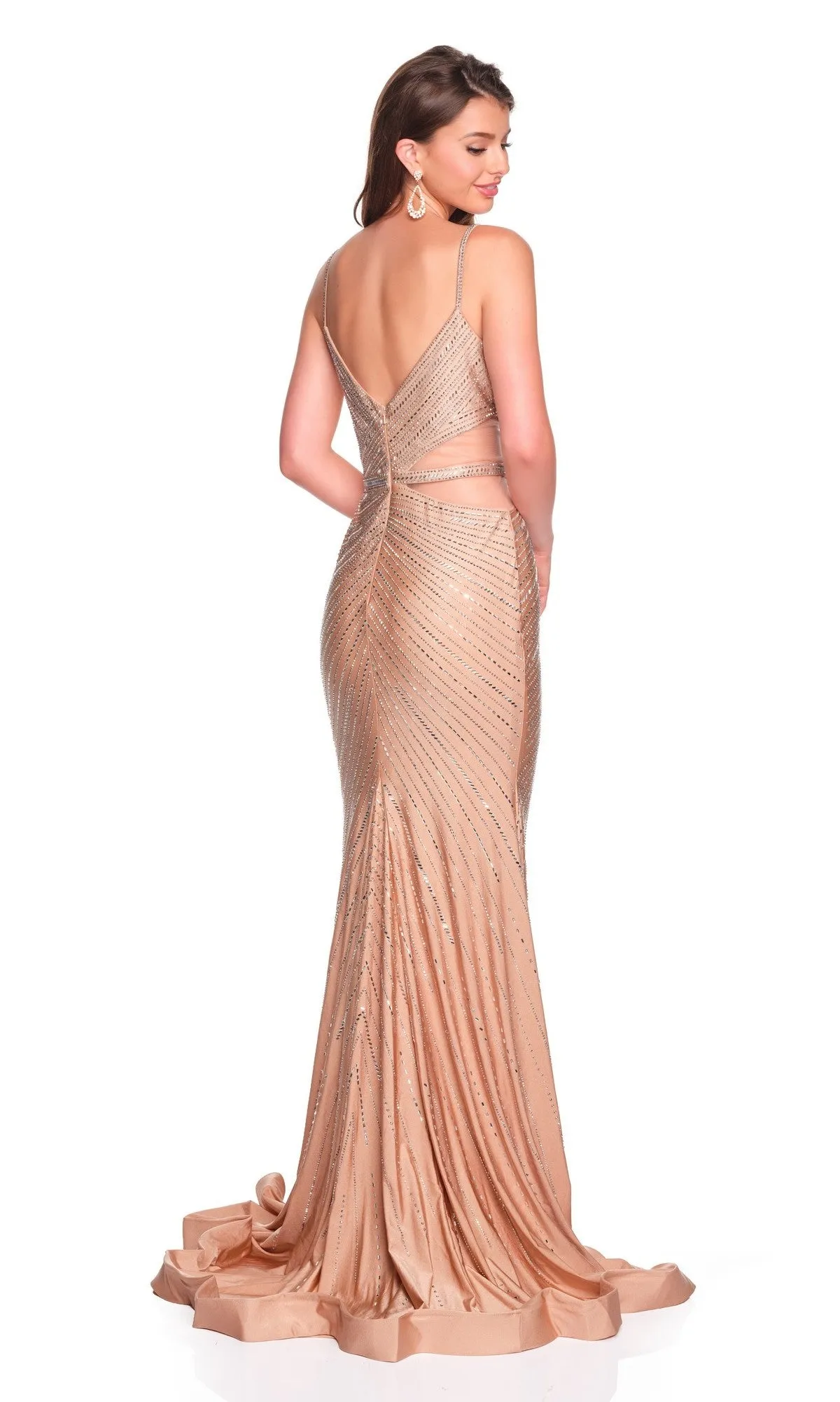 Long Prom Dress: Dave and Johnny 12909 sold by PromGirl product image thumbnail 2