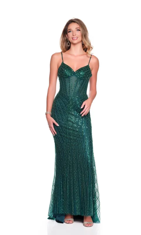 Long Prom Dress: Dave and Johnny 12928 sold by PromGirl
