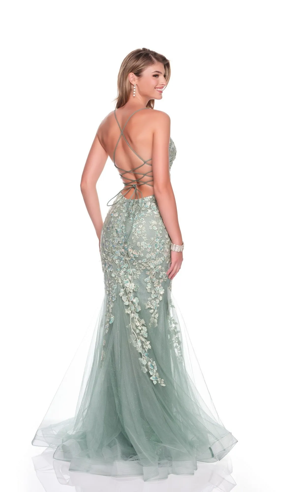 Long Prom Dress: Dave and Johnny 12924 sold by PromGirl product image thumbnail 2