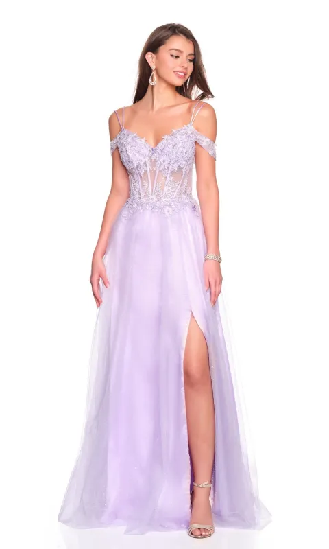 Long Prom Dress: Dave and Johnny 12933 sold by PromGirl