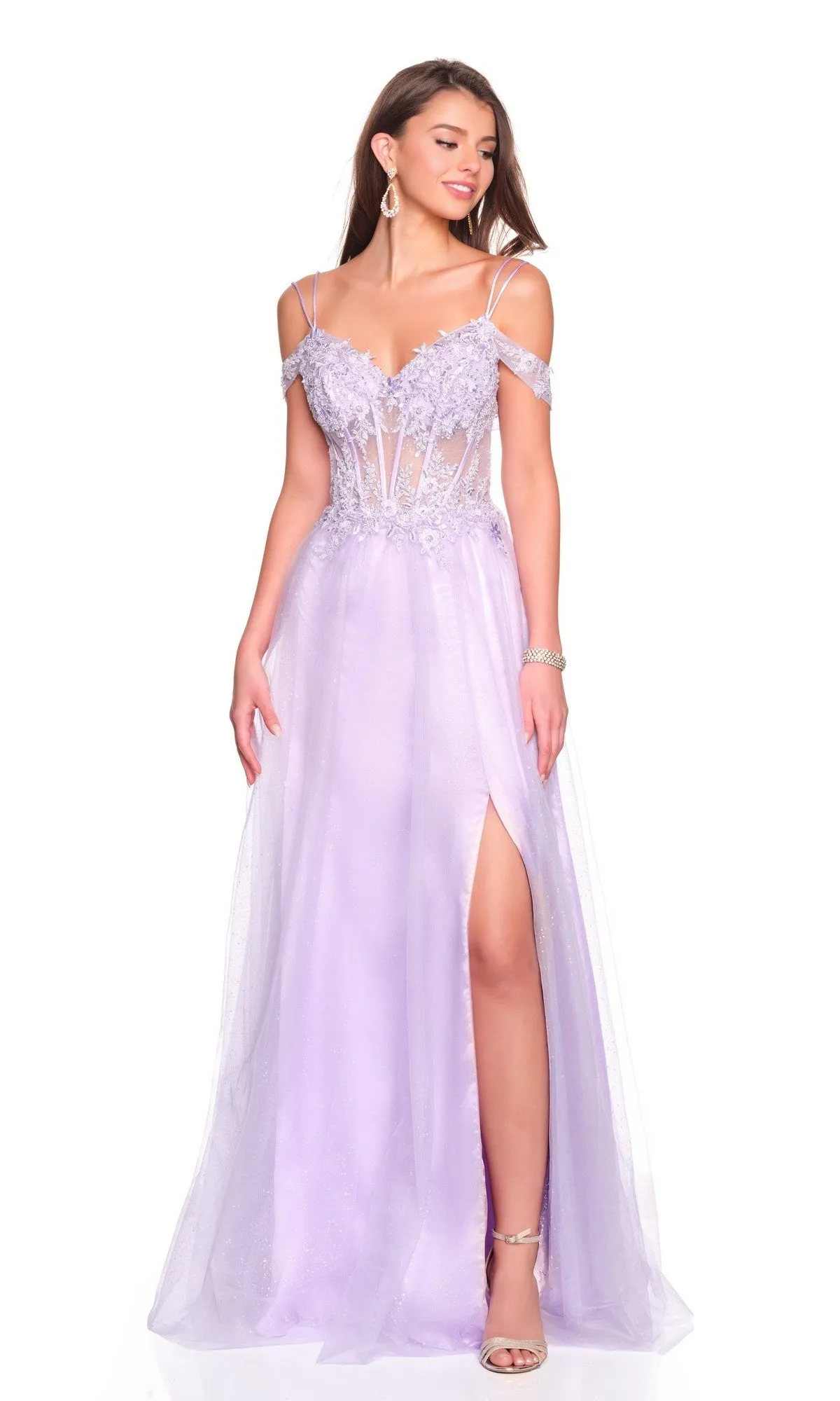 Long Prom Dress: Dave and Johnny 12933 sold by PromGirl