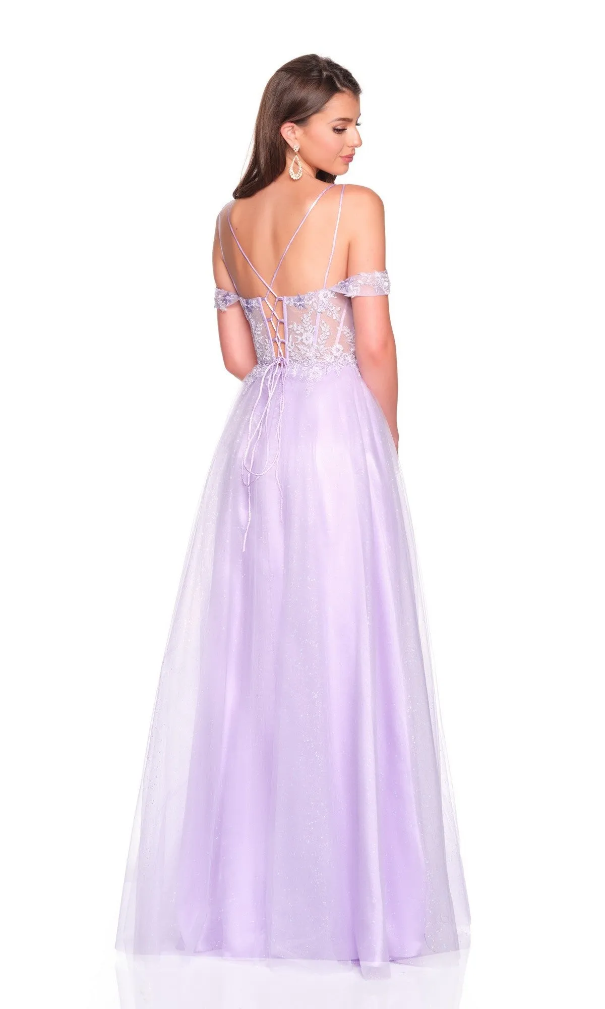 Long Prom Dress: Dave and Johnny 12933 sold by PromGirl product image thumbnail 2