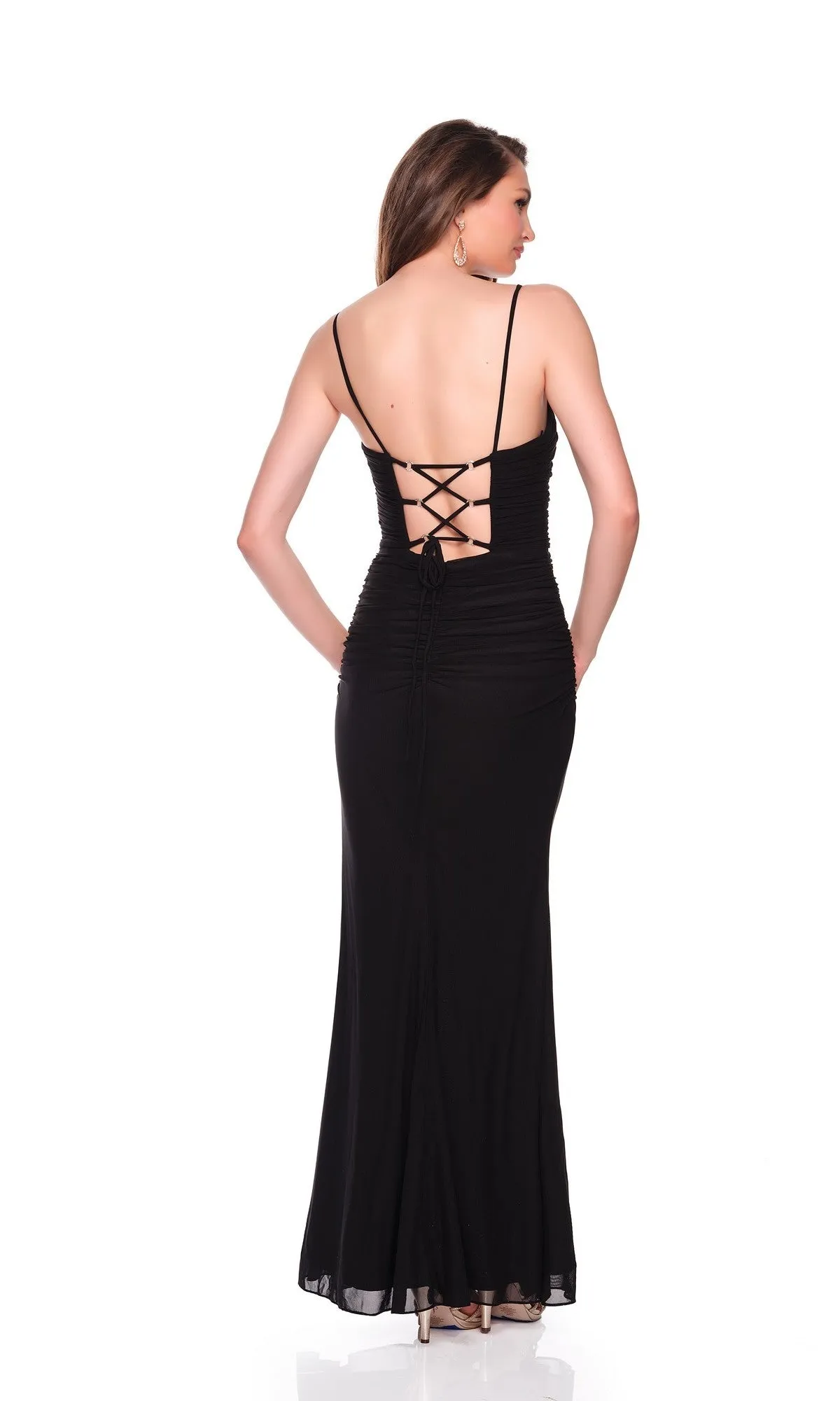 Long Prom Dress: Dave and Johnny 12849 sold by PromGirl product image thumbnail 2