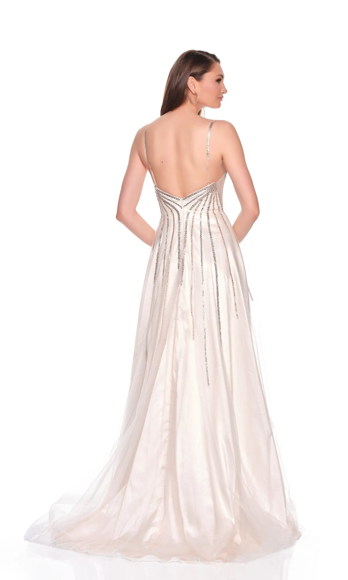 Long Prom Dress: Dave and Johnny 12842 sold by PromGirl product image thumbnail 2