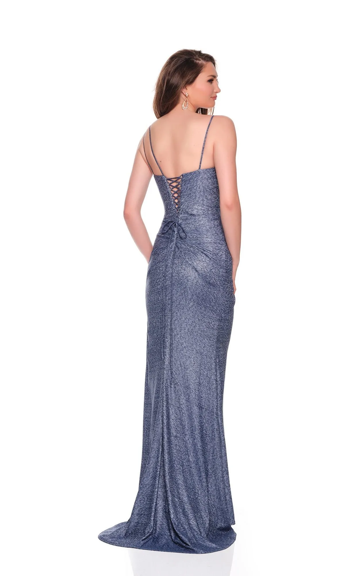 Long Prom Dress: Dave and Johnny 12879 sold by PromGirl product image thumbnail 2