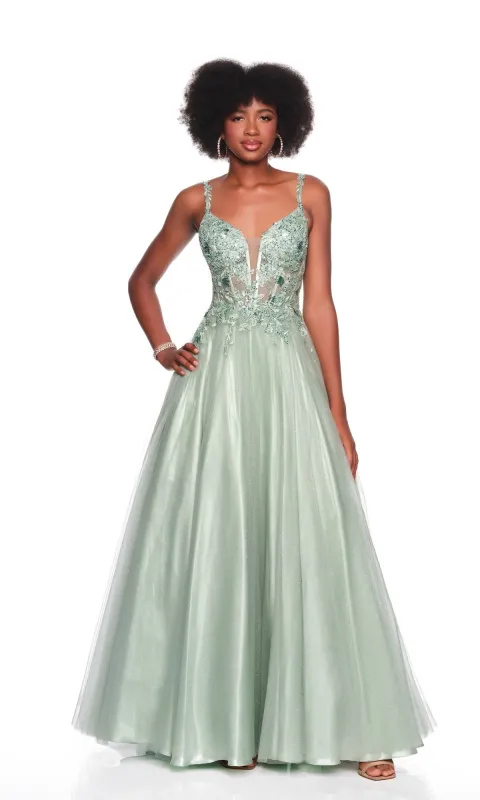 Long Prom Dress: Dave and Johnny 12882 sold by PromGirl