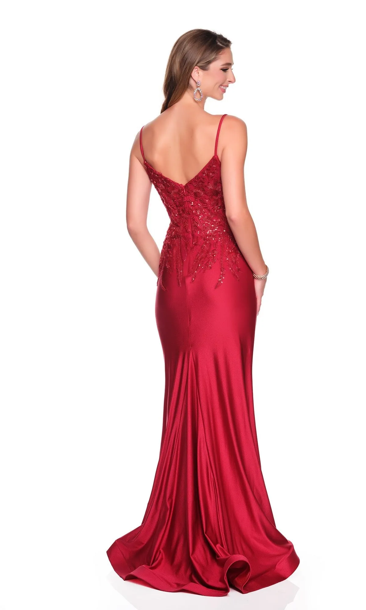 Long Prom Dress: Dave and Johnny 12881 sold by PromGirl product image thumbnail 2