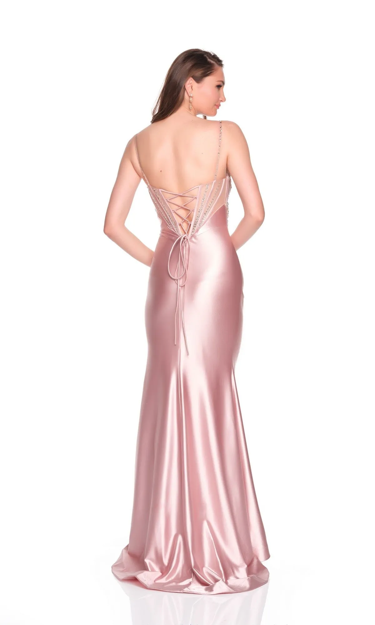Long Prom Dress: Dave and Johnny 12899 sold by PromGirl product image thumbnail 2