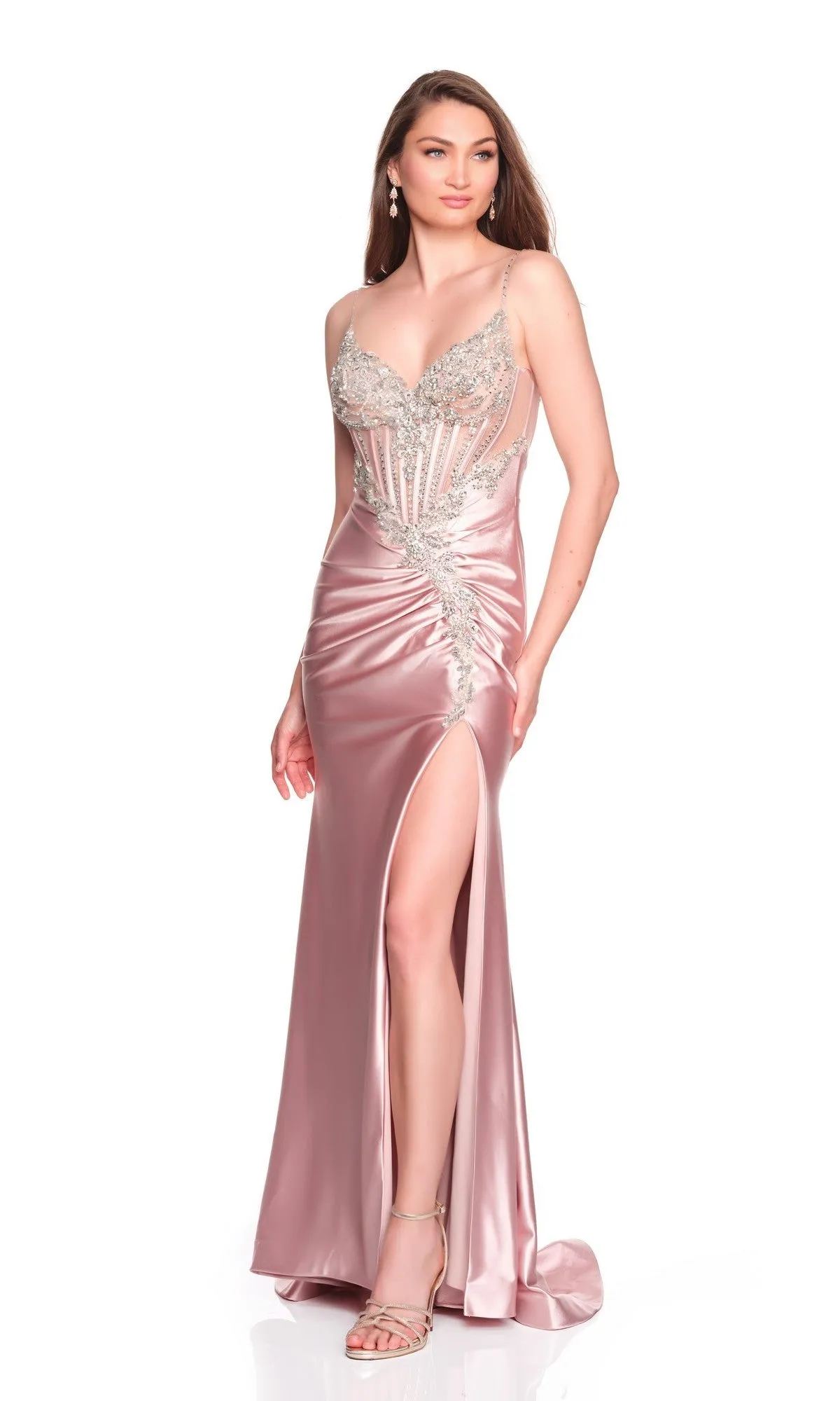 Long Prom Dress: Dave and Johnny 12899 sold by PromGirl